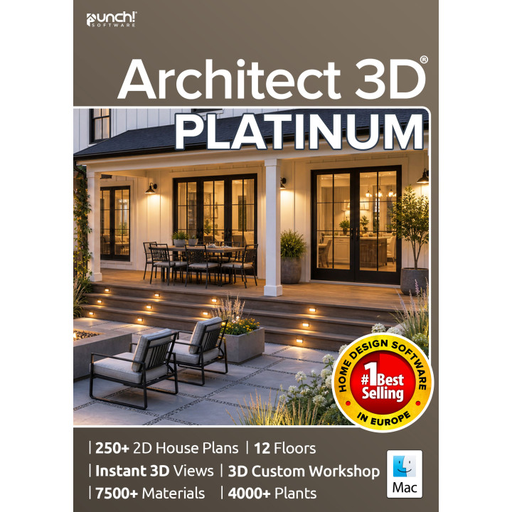 ARCHITECT 3D 22 Platinum Upgrade - Mac