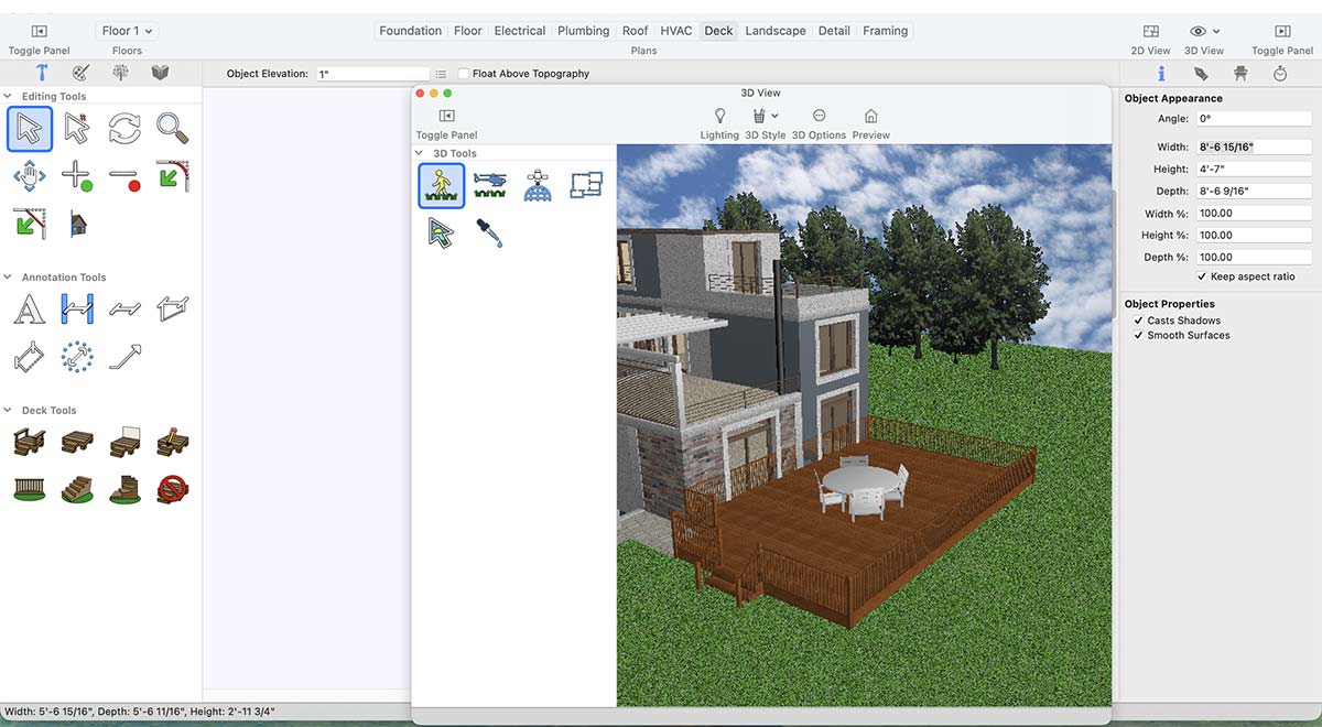 Ground Fill Region tool inside workspace