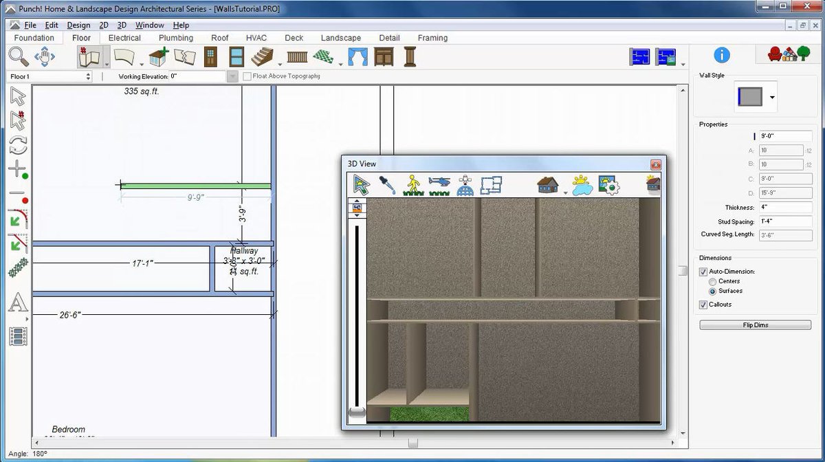 Adding a wall to divide one room into two