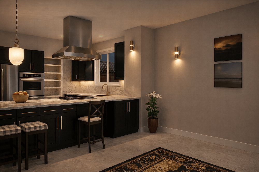 Kitchen refurbishment — After